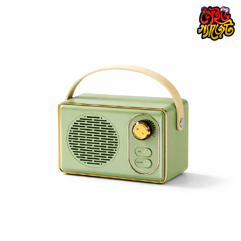 Retro Bluetooth Speaker Portable Mini Radio Style | Vintage Wireless Speaker