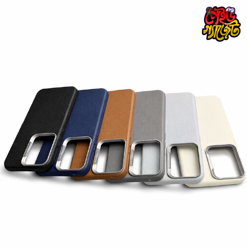Redmi Turbo 4 Pro Vegan Leather Case | Premium Soft Faux Leather Back Cover