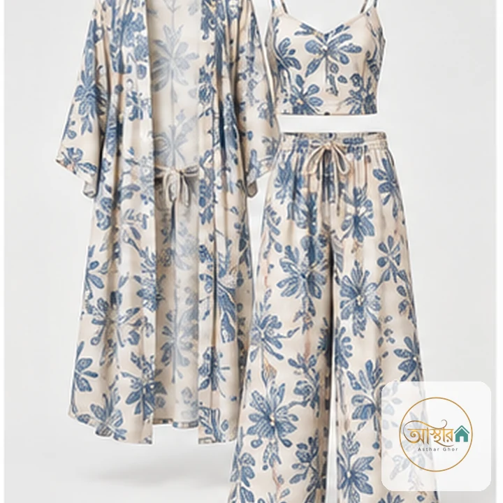 Women Printed Three-Piece Set