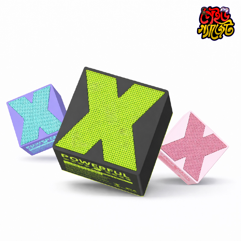 X2 Cube Bluetooth Speaker with Deep Bass | Portable Wireless Subwoofer Speaker