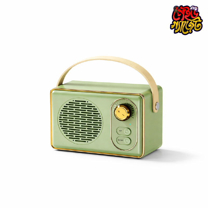 Retro Bluetooth Speaker Portable Mini Radio Style | Vintage Wireless Speaker